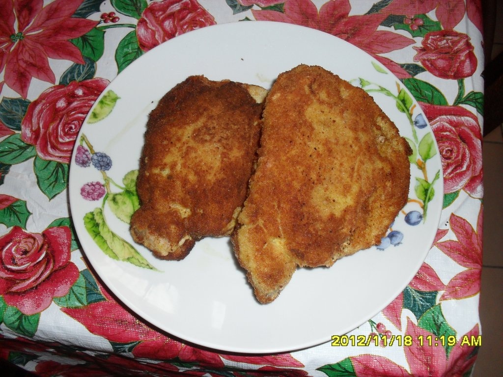 Portofele din muschi de porc cu sunca si cascaval