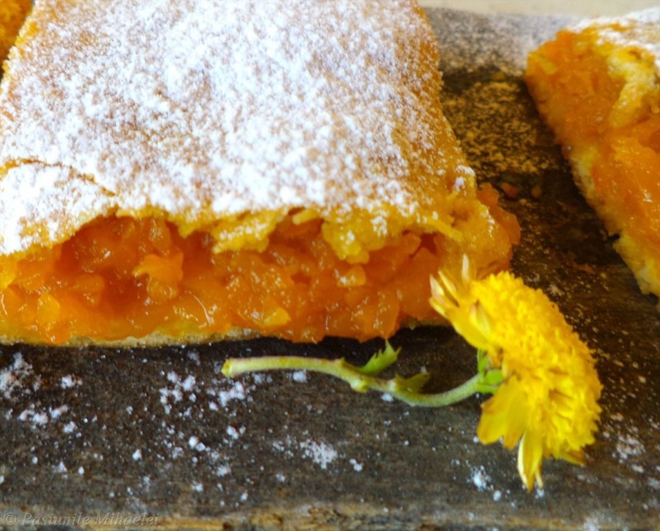 Placinta cu dovleac, de post