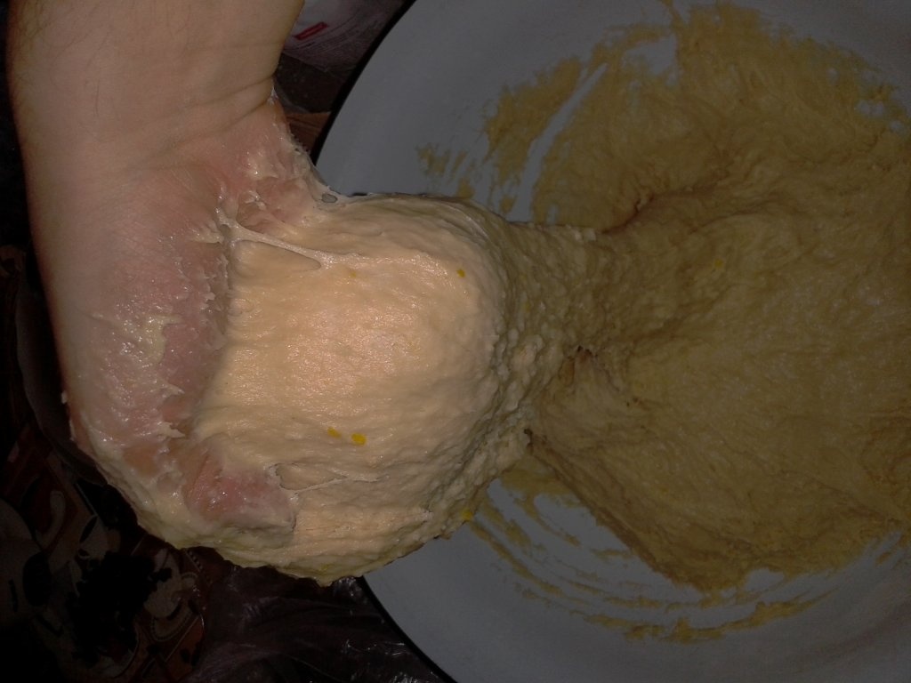 Cozonac cu nuca si stafide