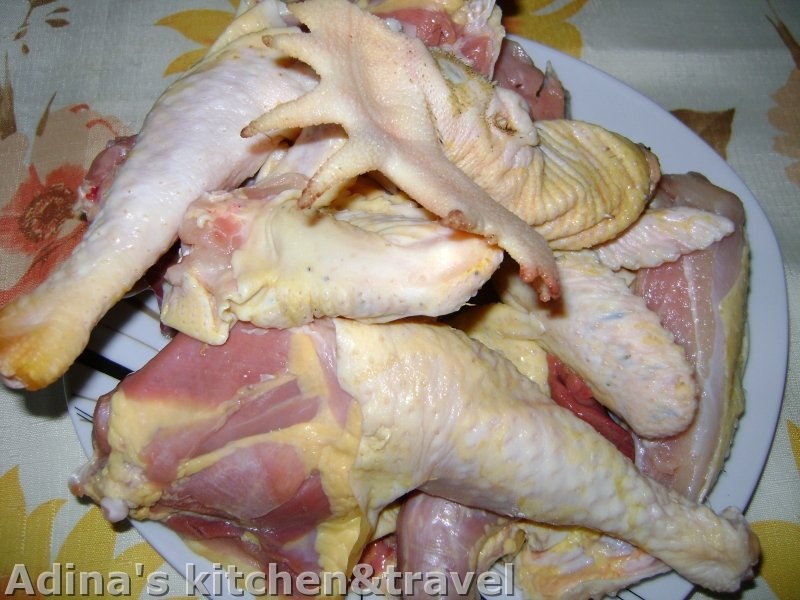 Ciorba de cocos cu taietei de casa