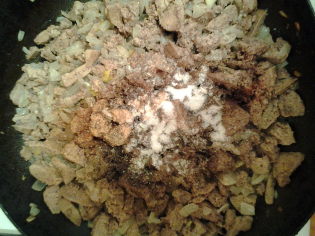 Clatite cu orez si ficat de pui