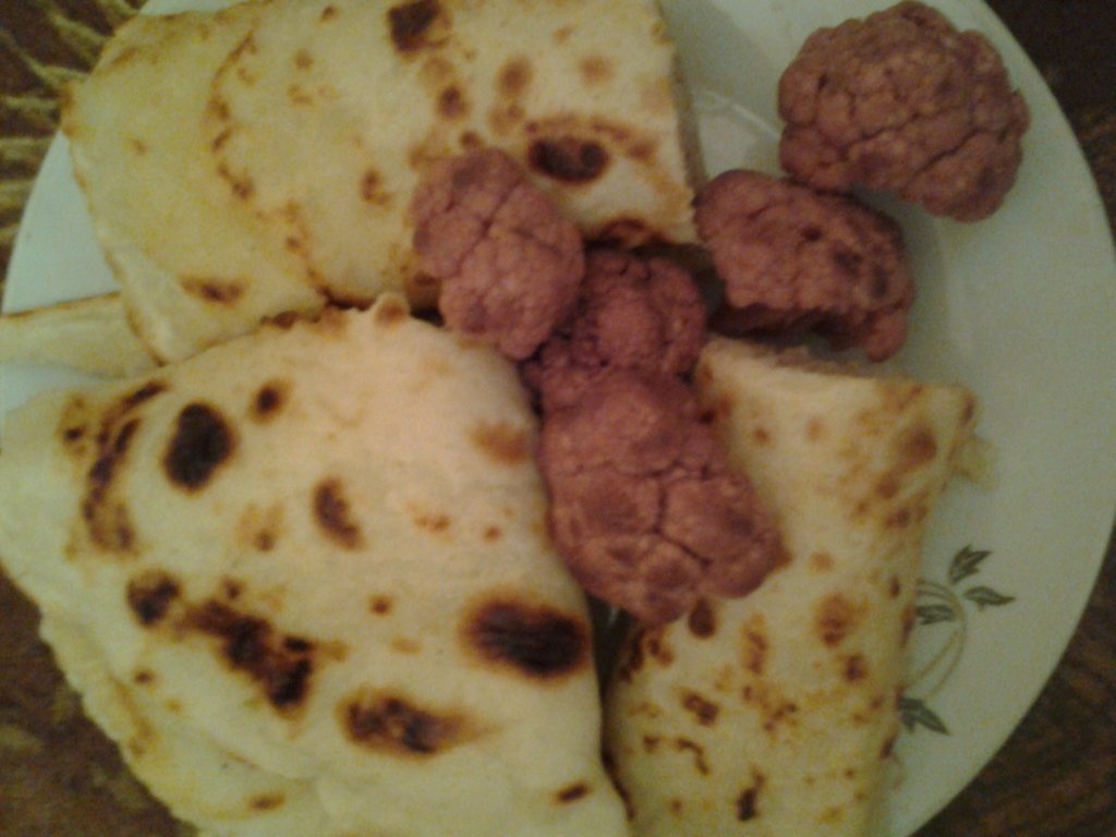 Clatite cu orez si ficat de pui