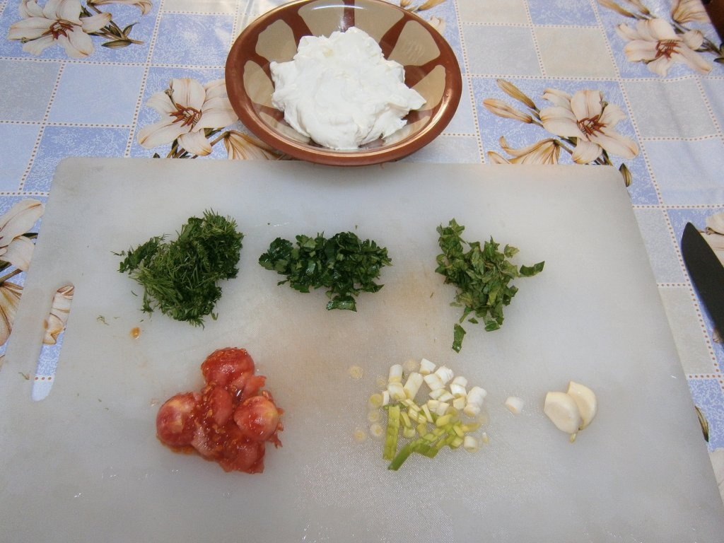 “Labaneh” cu ierburi aromate