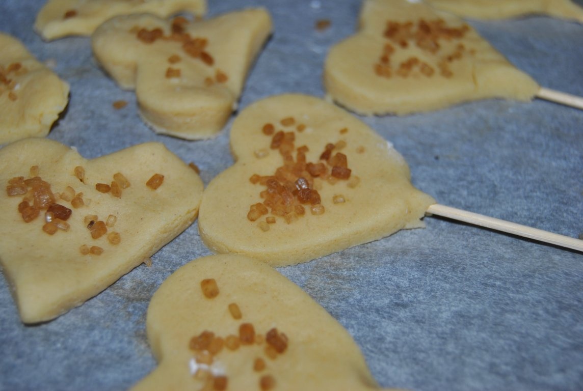 Cookie Lollies for Valentine´s Day