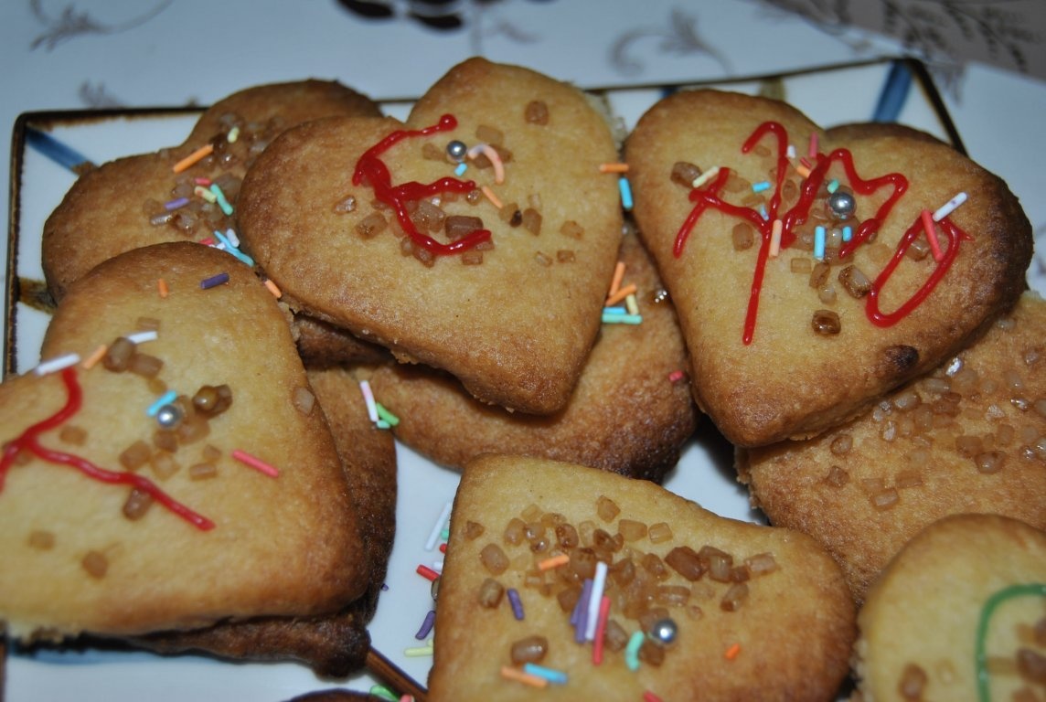 Cookie Lollies for Valentine´s Day