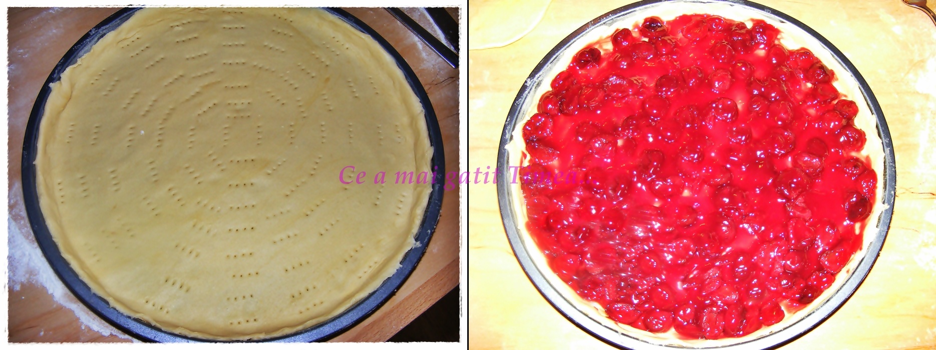 Tarta cu visine ♥