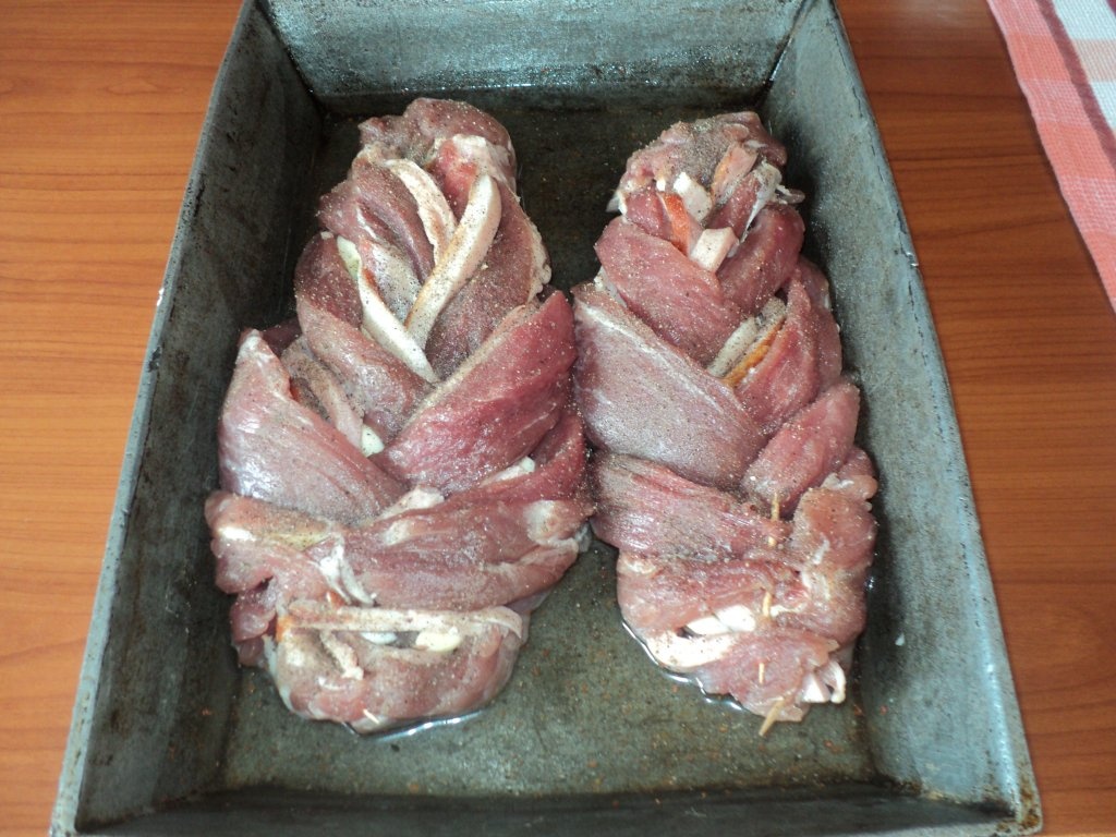 Muschiulet de porc impletit