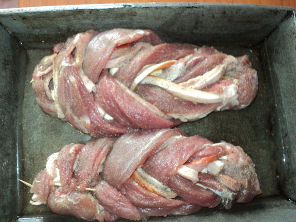 Muschiulet de porc impletit