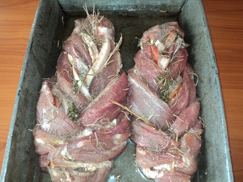 Muschiulet de porc impletit