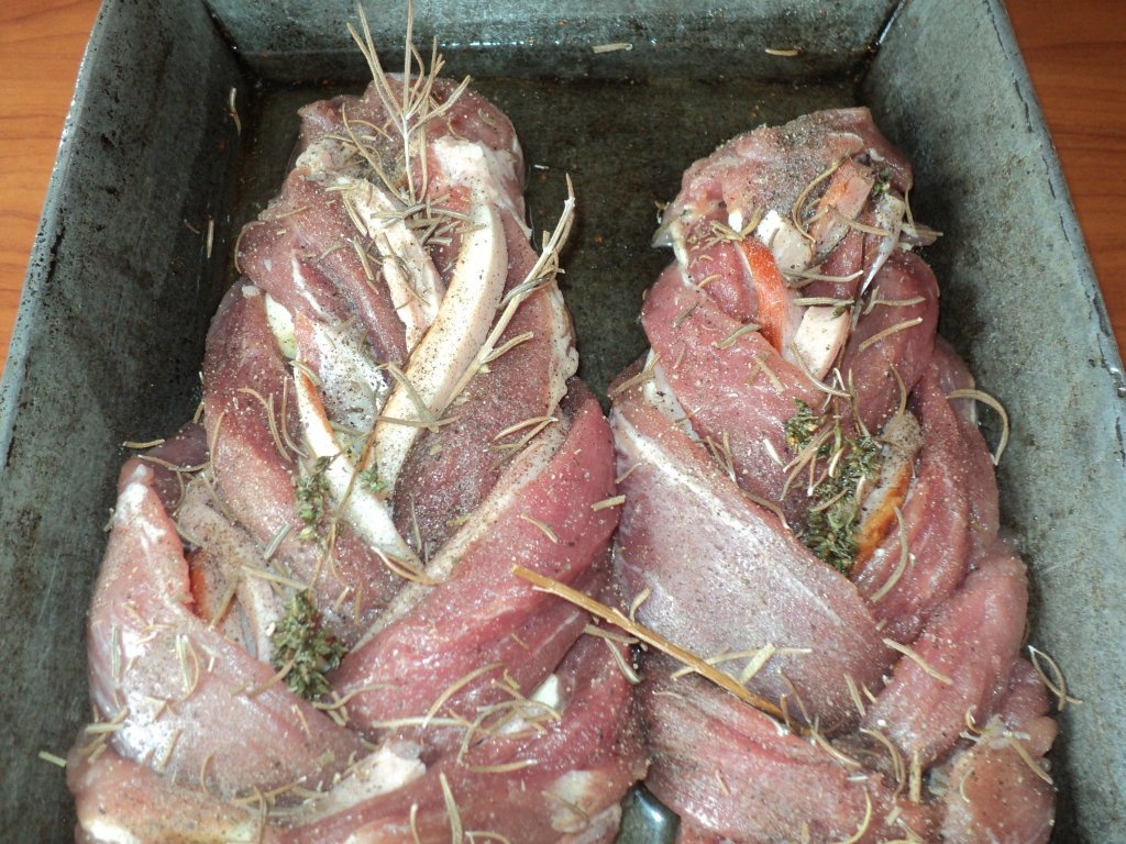 Muschiulet de porc impletit