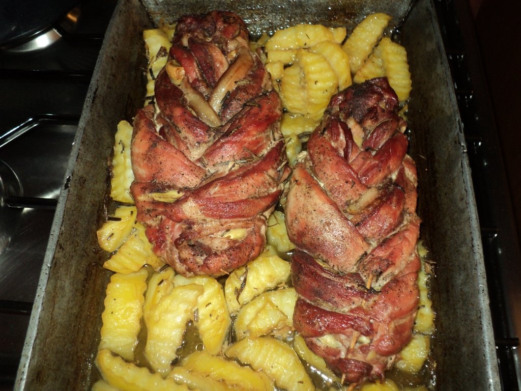 Muschiulet de porc impletit