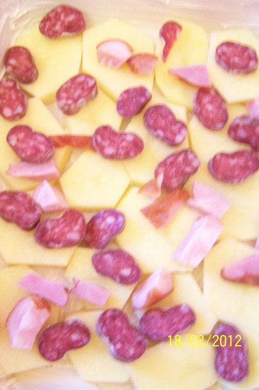 Cartofi cu smantana la cuptor