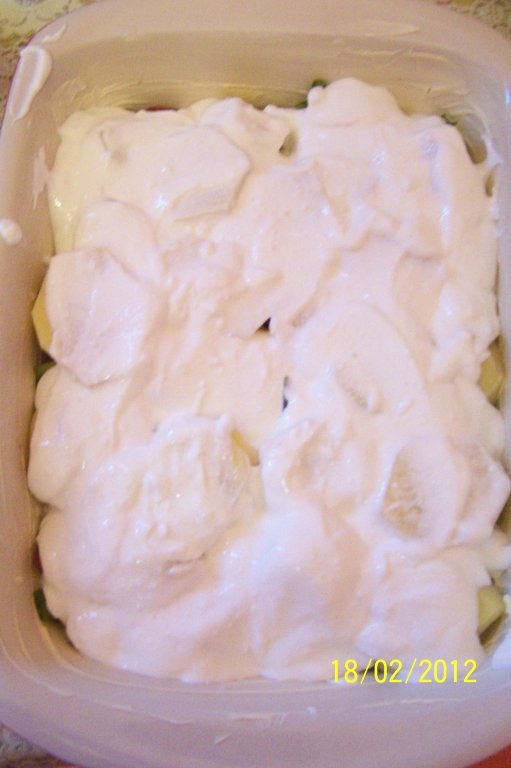 Cartofi cu smantana la cuptor