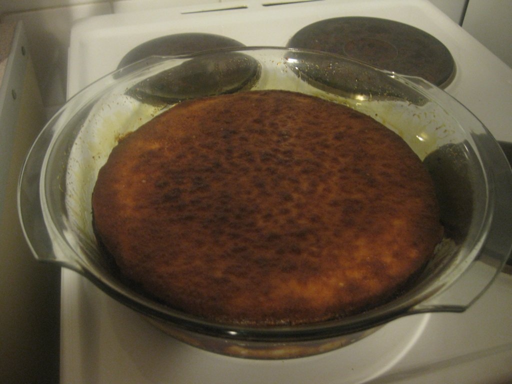 Pudim de pao com limao(Budinca din paine cu lamaie)