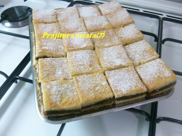 Pajitura cu dovleac si mere