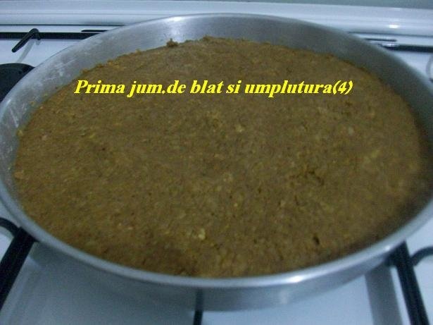 Pajitura cu dovleac si mere