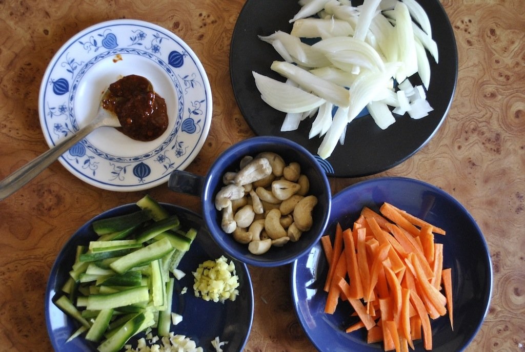 Pui Gong Bao (pui cu nuci de caju)