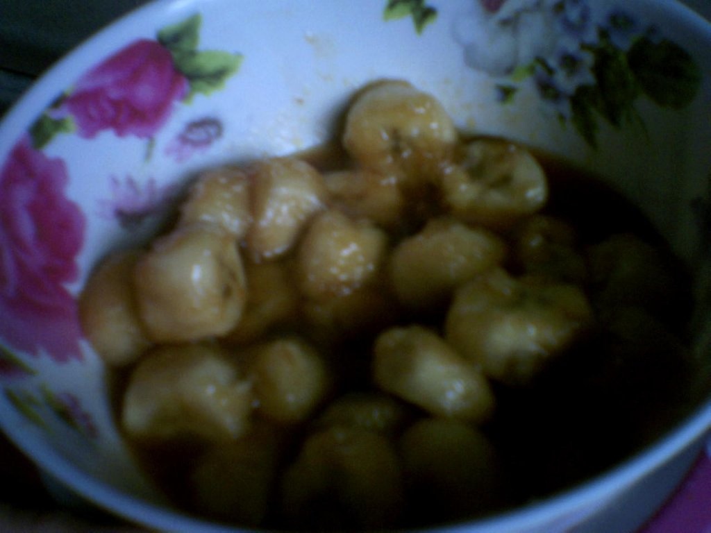 Salata de banane cu rom si frisca