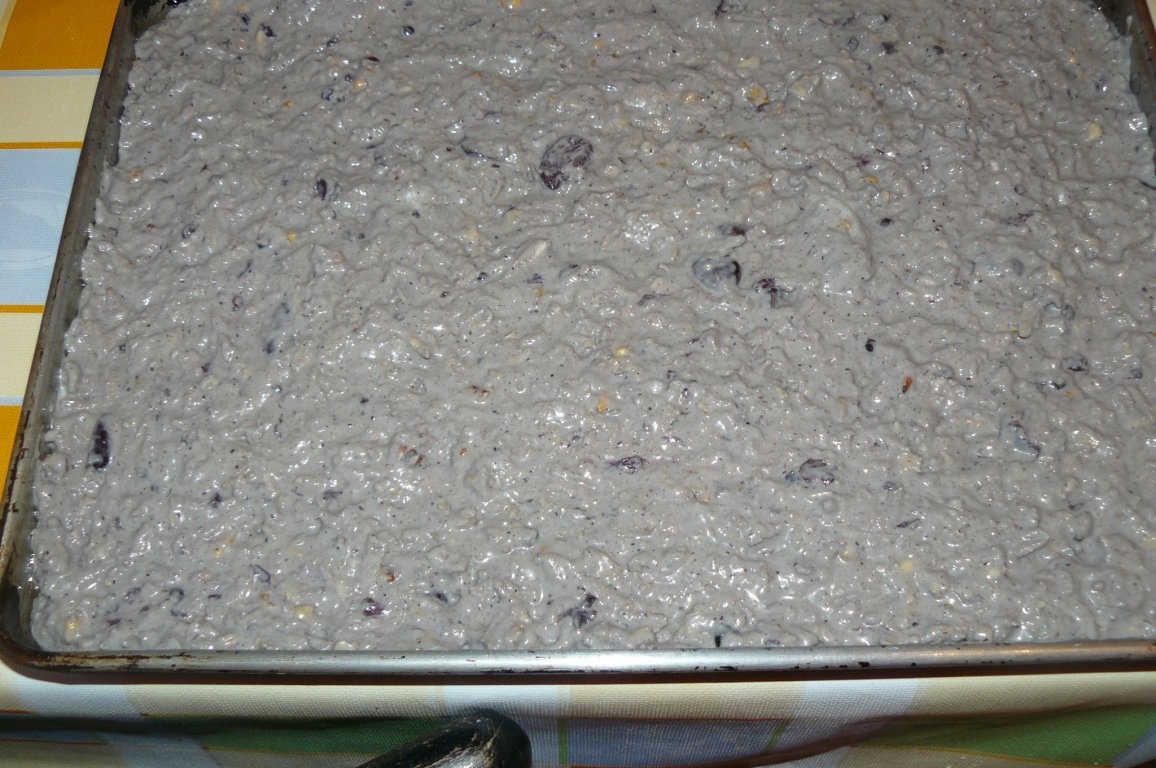 Chec rapid cu dulceaţă si fructe