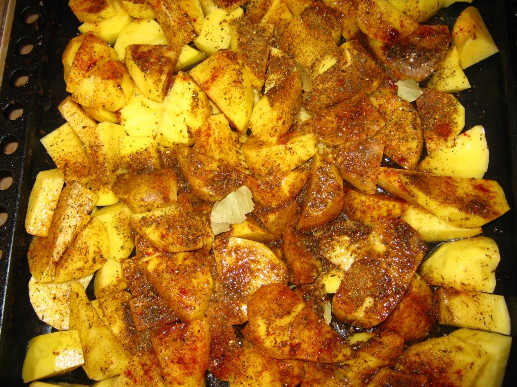 Parjoale cu cartofi picanti