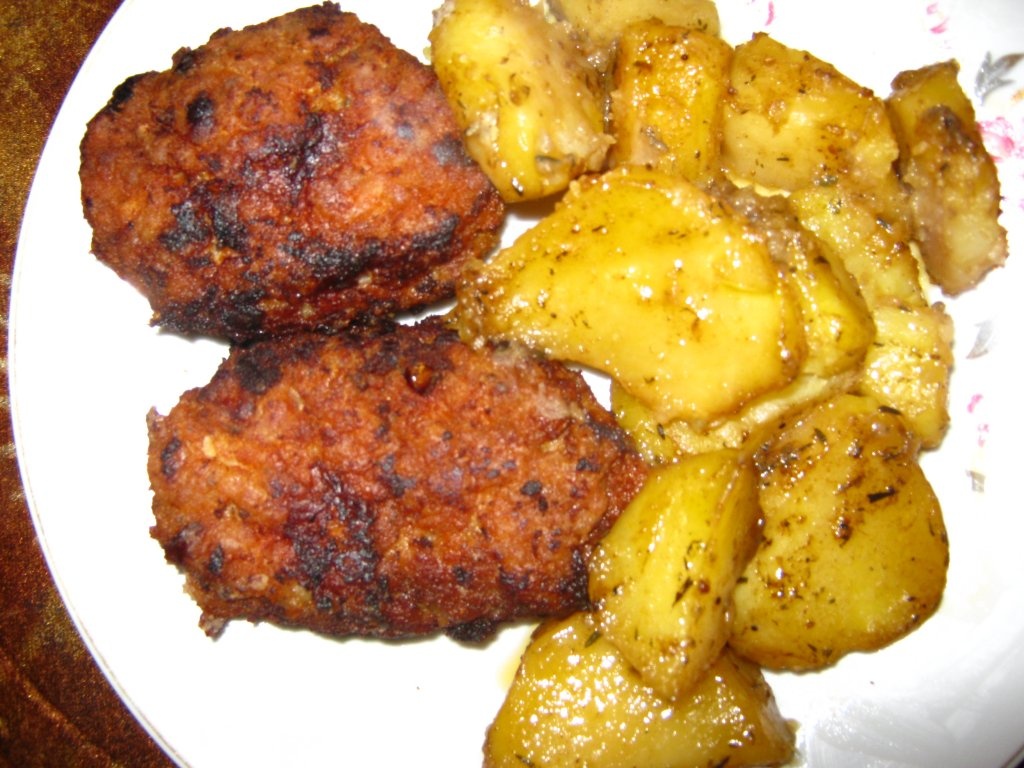 Parjoale cu cartofi picanti