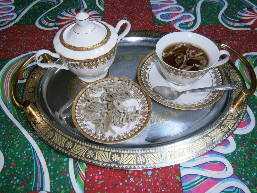 Ceai cu "maramieh"-Ceai cu Salvia officinalis