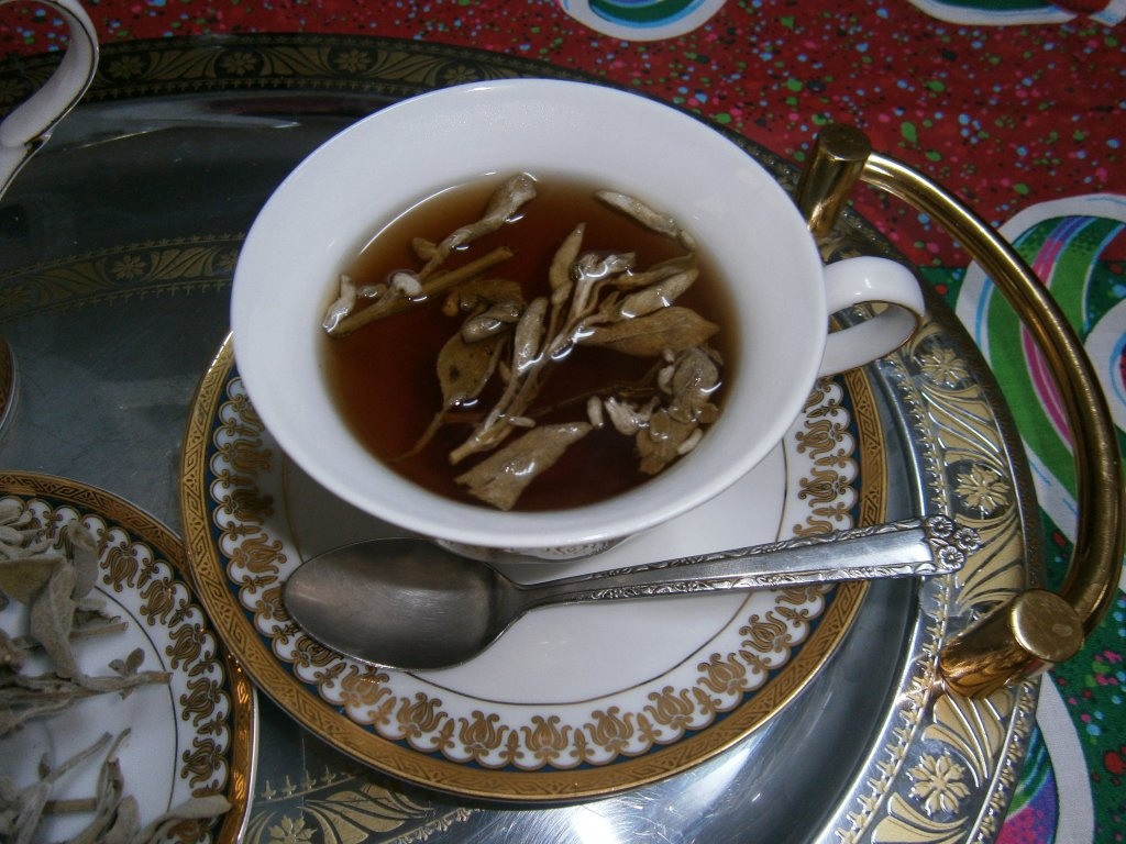 Ceai cu "maramieh"-Ceai cu Salvia officinalis