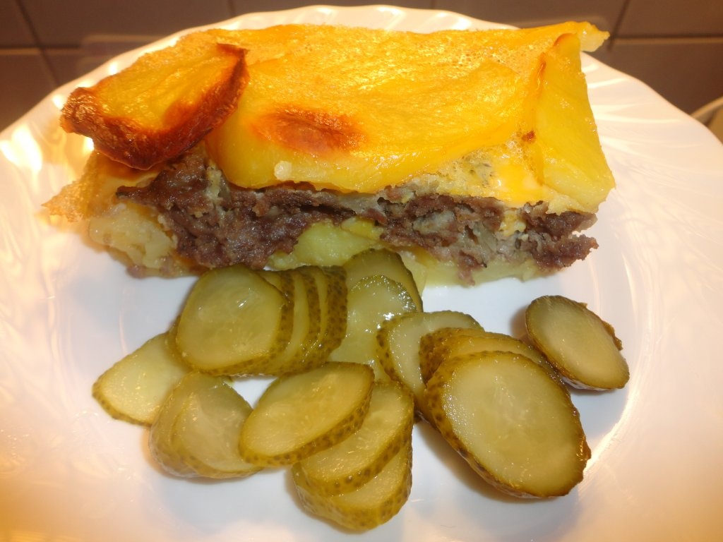 Musaca - carne si cartofi