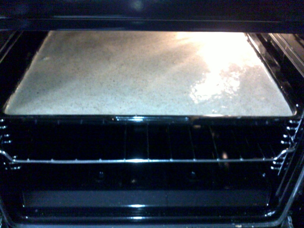 Prajitura cu gem si crema de nuci