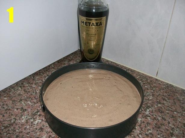 Tort de ciocolata cu cognac