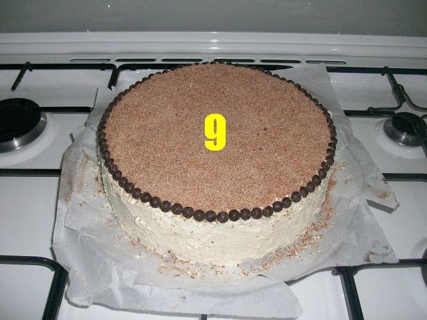 Tort de ciocolata cu cognac