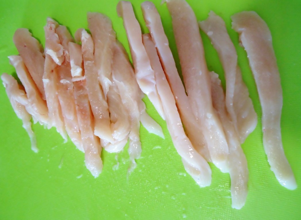 Lipii cu pui si cascaval