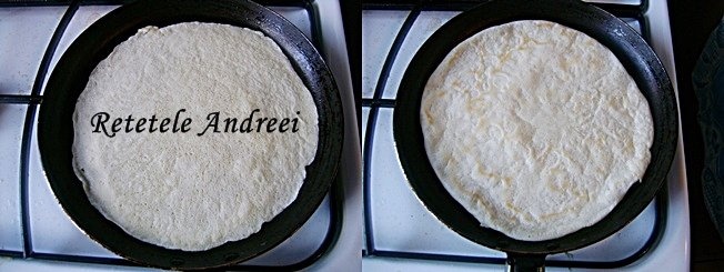 Clatite cu dulceata de caise