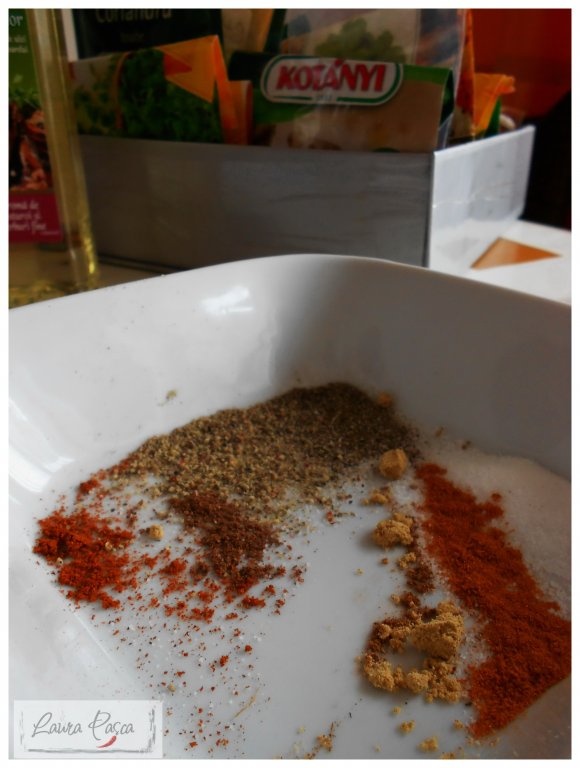 Ficat de pui in stil libanez cu crostini