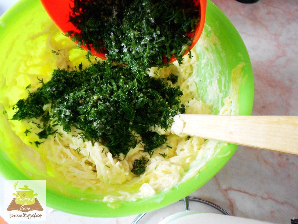 Snitele din dovlecei cu cascaval si marar