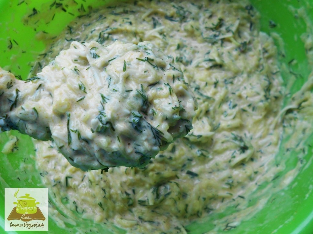 Snitele din dovlecei cu cascaval si marar