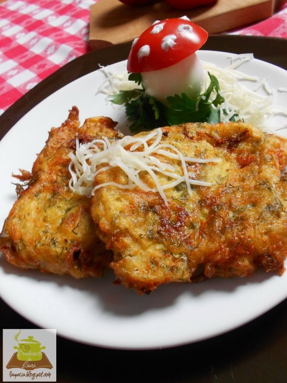 Snitele din dovlecei cu cascaval si marar