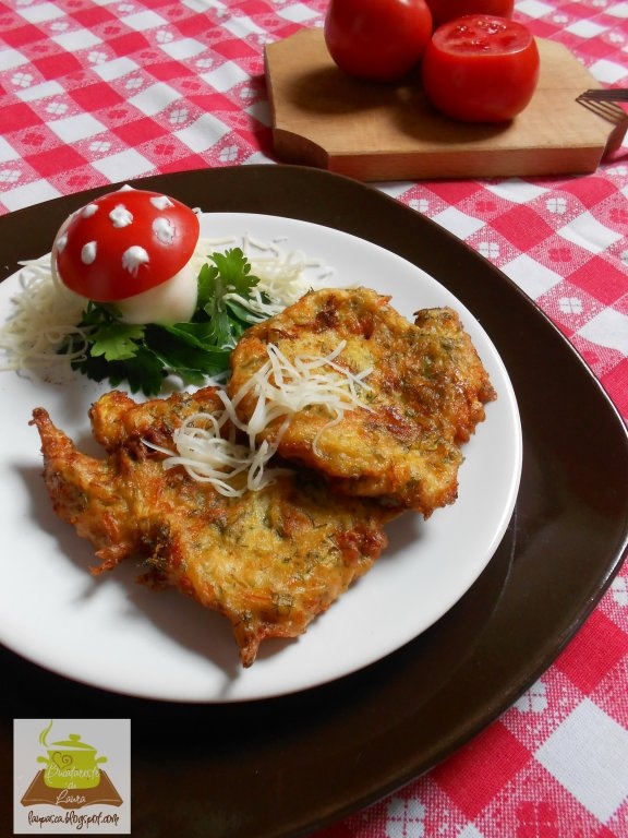 Snitele din dovlecei cu cascaval si marar