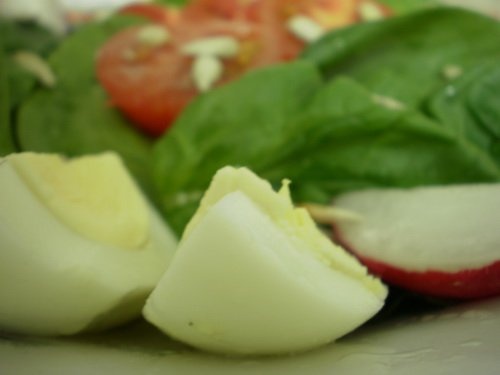 Salata de spanac cu ou