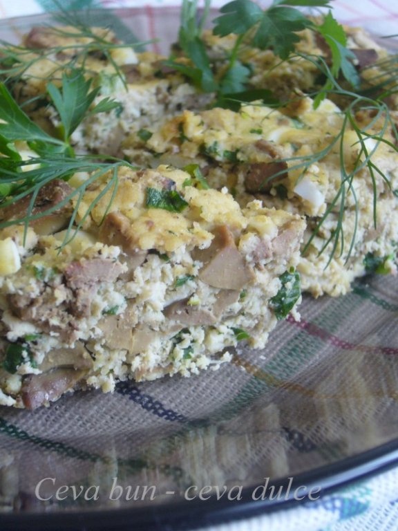 Drob de pui cu verdeata