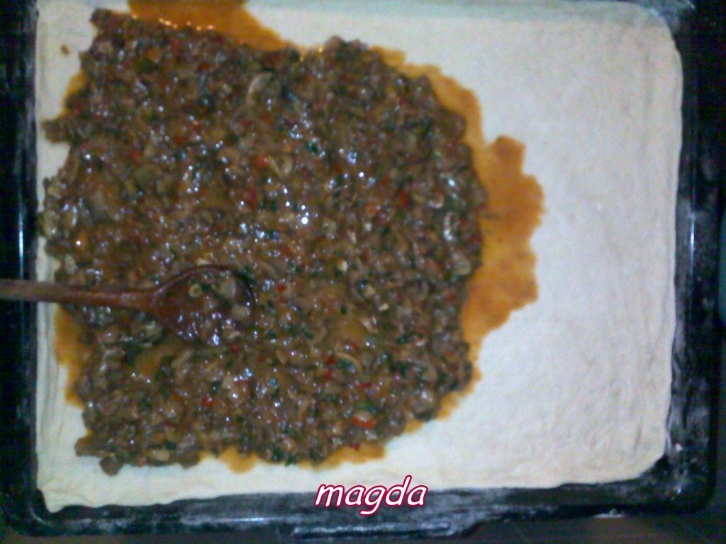 Placinta cu ciuperci