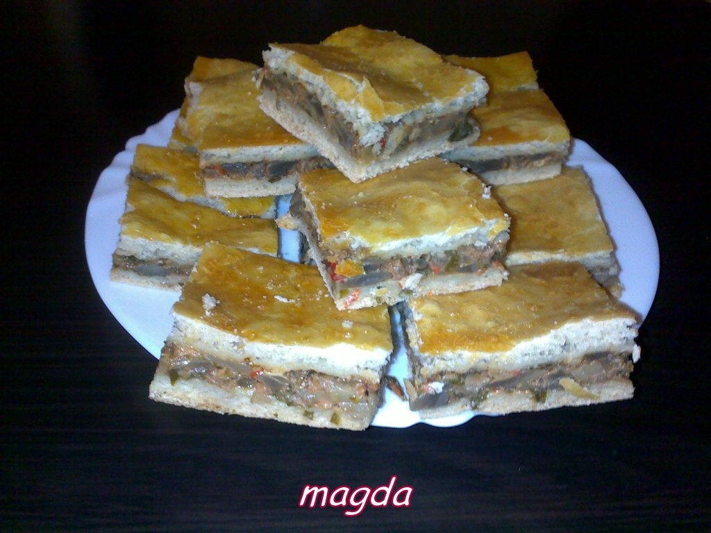 Placinta cu ciuperci