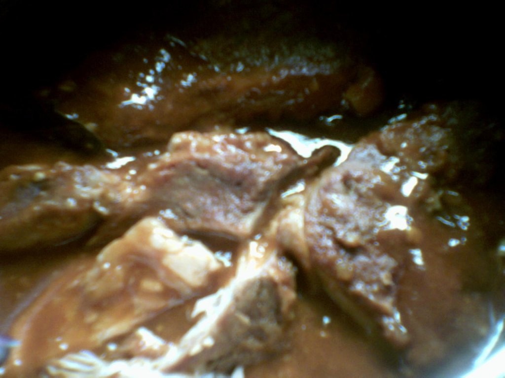 Friptura de porc in sos de bere