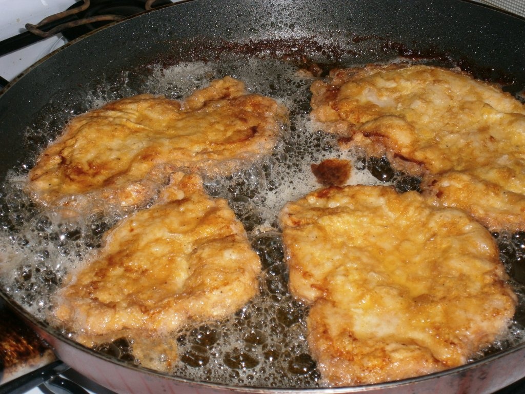 Snitele de piept de pui cu "ouzi"