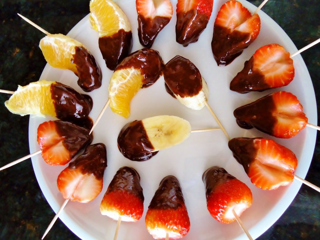 Fructe in ciocolata