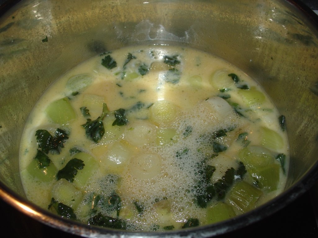 Mancarica de praz cu telina