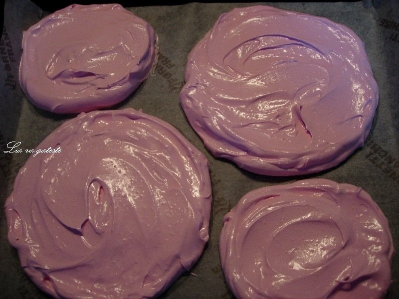 Pavlova in culori de primavara