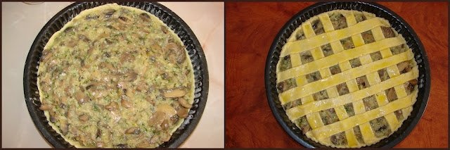 Placinta cu ciuperci