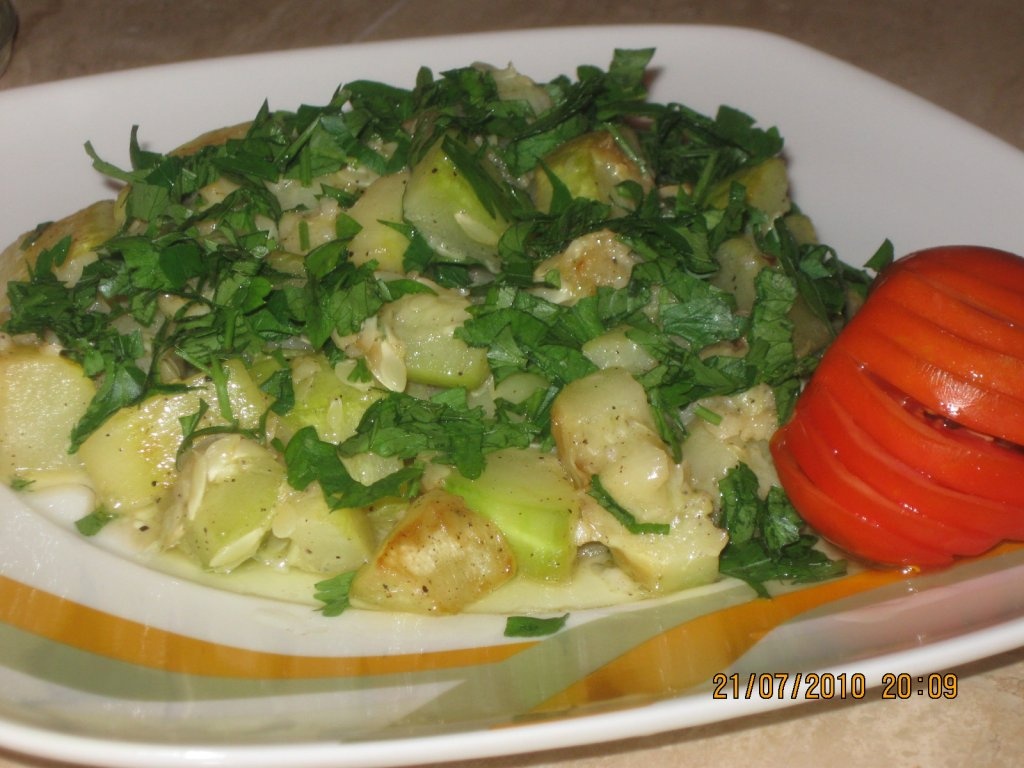 Dovlecei cu patrunjel