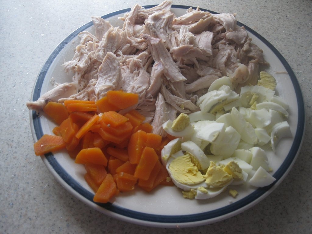 Canja de galinha(Supa portugheza de gaina)